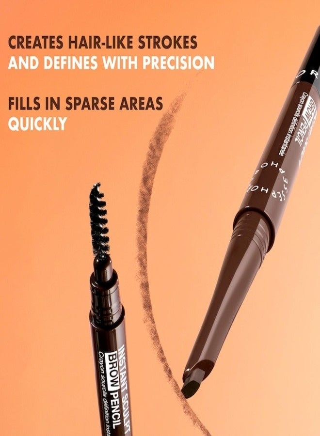 SEPHORA COLLECTION Instant Sculpt Retractable Eyebrow Pencil – 12 Granite (Cool Dark Gray), 15g - Image 5